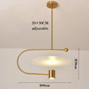 Minimalist Nordic acrylic chandelier for modern decoration