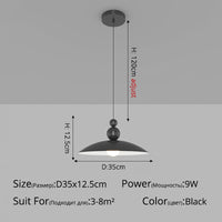 Nordic minimalist pendant light for bars and tea shops