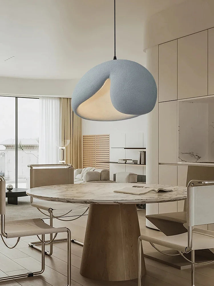Minimalist Dining Island Wabi Sabi Chandelier Designer Living Room Bedroom Sofa Lamp Study Bar Restaurant Table Lighting Fixture - vue 6 sur 11