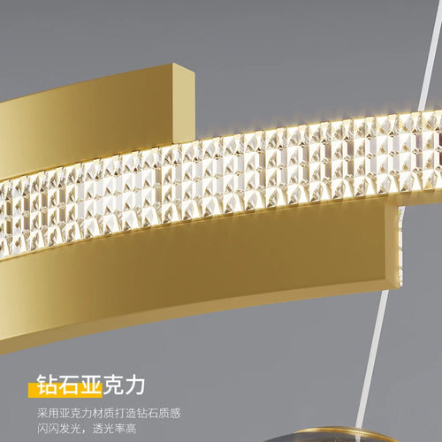 lustre moderne nordique luxe pour bar et restaurant étoilé