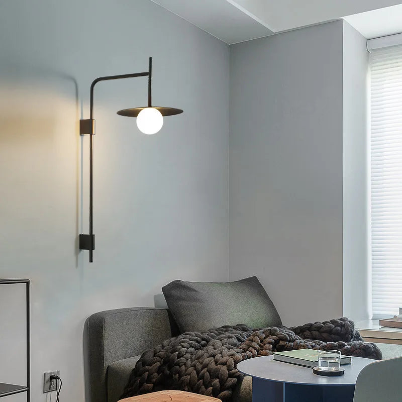Nordic Modern LED Wall Mounted Lamp Sconce Light for Bedroom Living Room