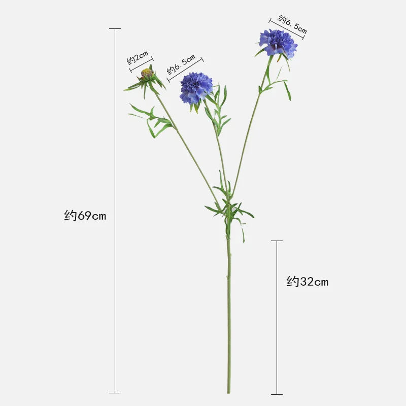 fleur artificielle en pot pour décoration et mariage - vue 6 sur 11