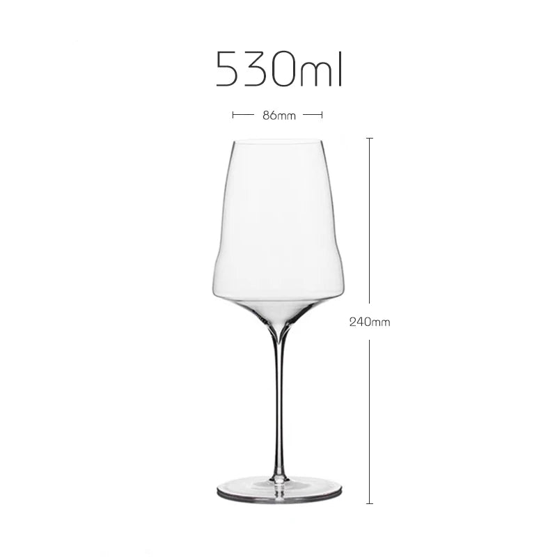 Verre champagne cristal soufflé main style josephinen