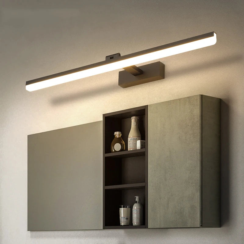 lampe led moderne pour miroir de vestiaire et de vanité - vue 2 sur 24