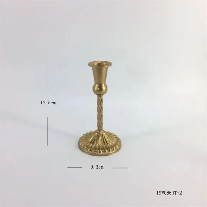 lustre en métal romantique pour décorations de mariage et dîner - vue 23 sur 29
