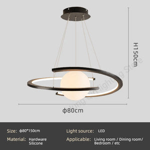 lustre nordique moderne pour un éclairage design élégant