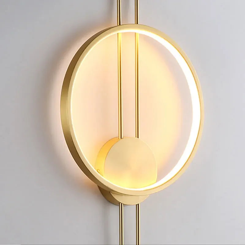 Minimalist Nordic design modern creative wall light for interiors - vue 3 sur 10