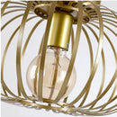 plafonnier moderne en fer style américain pour intérieur