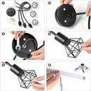 LED E14 Modern Spider Lamp for Home Decoration, Simple Lighting, Roof Lamp for Bedroom, Dining Room and Living Room