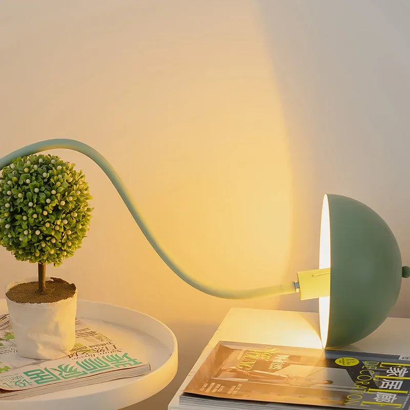 lampadaire rétro créatif danois style floral ambiance douce - vue 5 sur 6