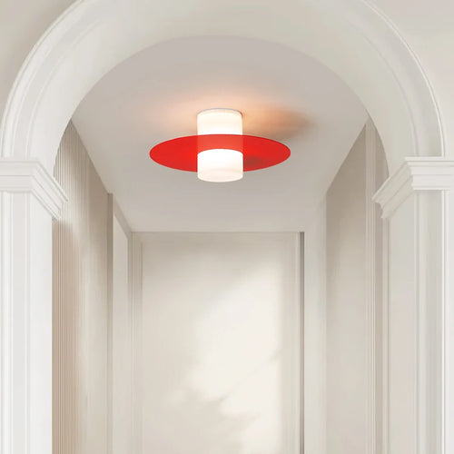 Plafonnier Led allée couloir couloir moderne pour salon salle à manger cuisine chambre noir blanc - vue 6 sur 9