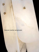 Modern decorative chandelier in natural marble minimalist