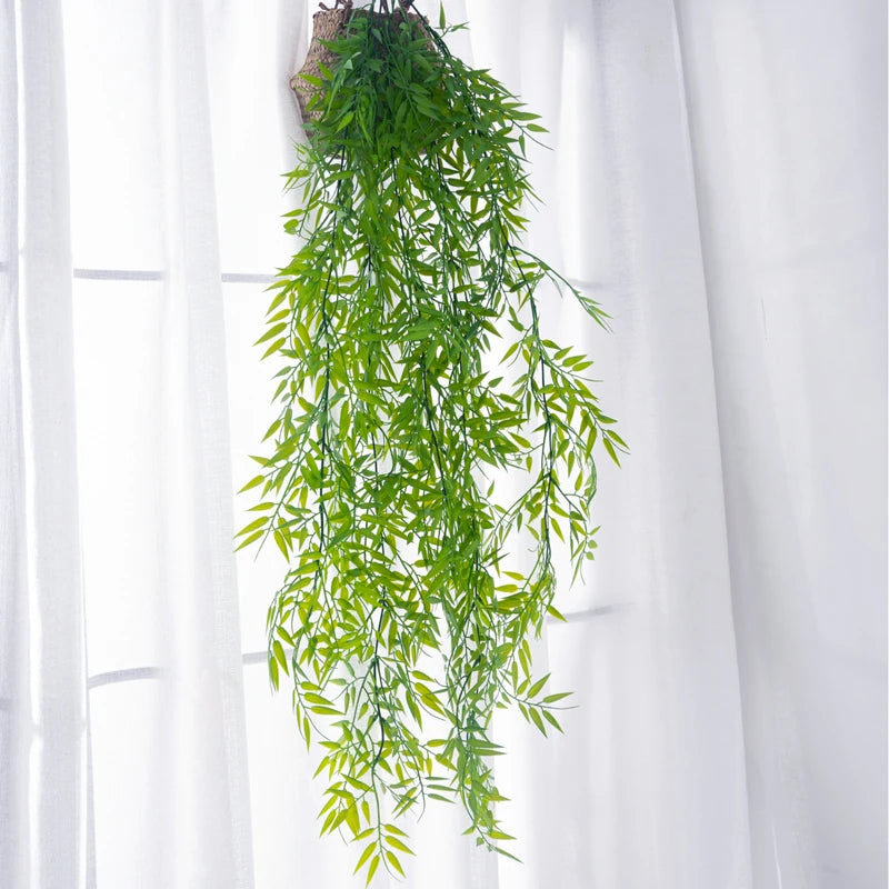 plantes suspendues en plastique pour décoration intérieure et extérieure - vue 3 sur 5