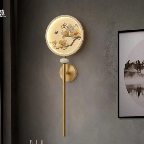 applique murale vintage en émail multicolore pour intérieur design