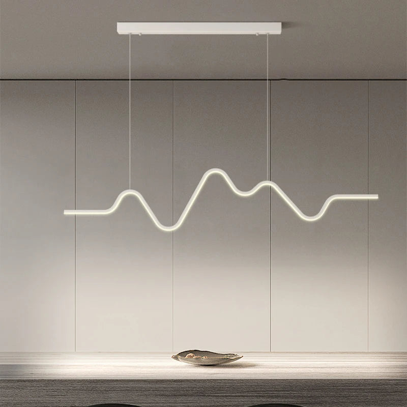 Nordic minimalist creative chandelier for café, bar and restaurant - vue 3 sur 10