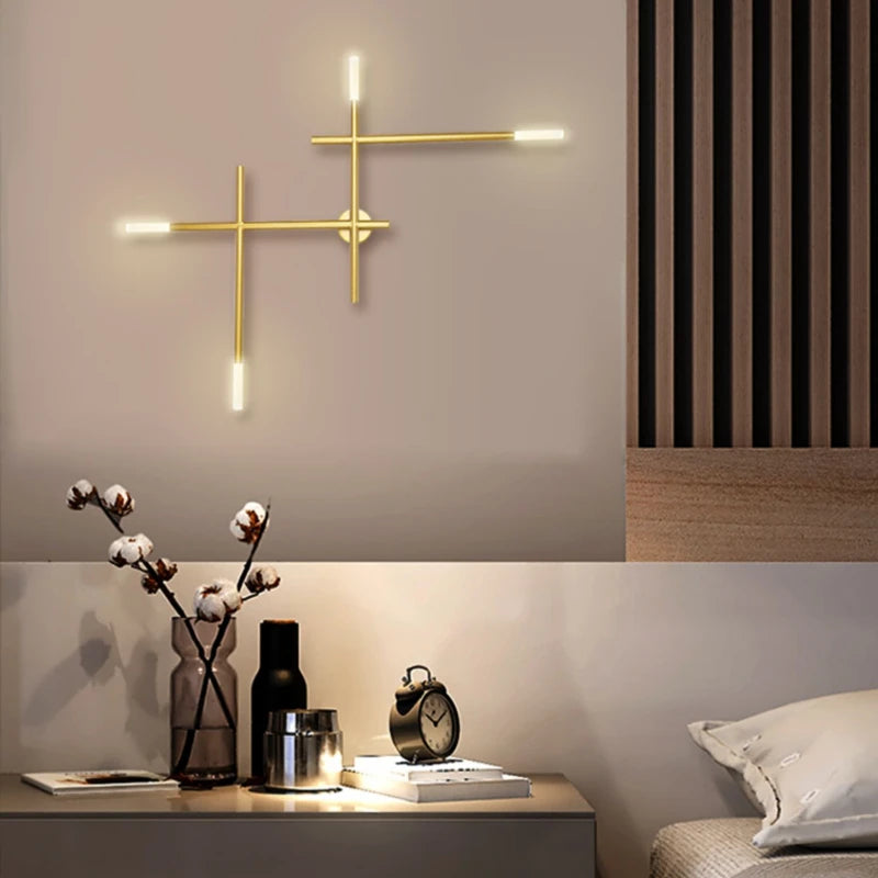 Artistic nordic minimal wall light - vue 3 sur 14