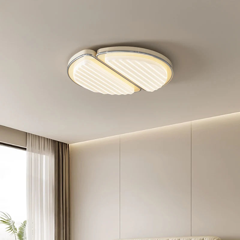 plafonnier led moderne design simple protection yeux et spectre complet - vue 5 sur 12