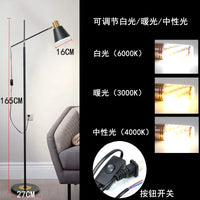 Modern minimalist Nordic floor lamp with creative LED light