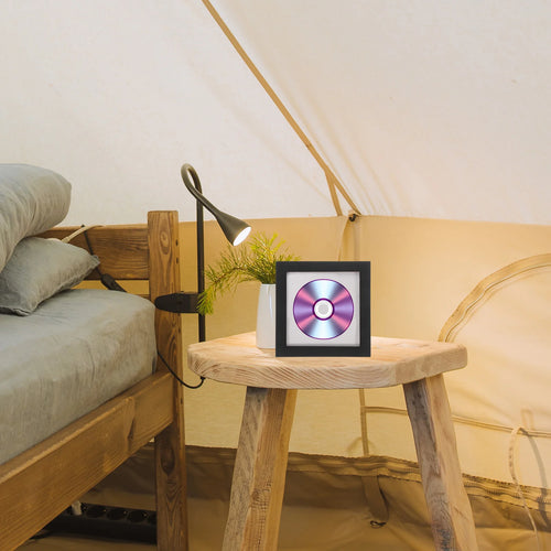 boîte de rangement pour disques vinyles et cadres photo - vue 8 sur 8