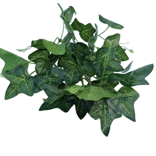 Artificial Grass Green Begonia Plants For Home Decoration,Plantas Artificiales Para Decoracion Fake Plastic Plants for Bonsai - vue 13 sur 13