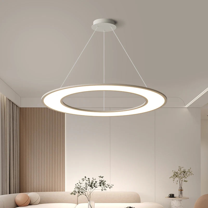 Plafonnier Circulaire Ultra-mince moderne à LEDs lumières pour salon éclairage intérieur décor à la maison Luminaria cuisine chambre - vue 4 sur 18
