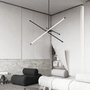 Modern minimalist geometric nordic chandelier with elegant creative design