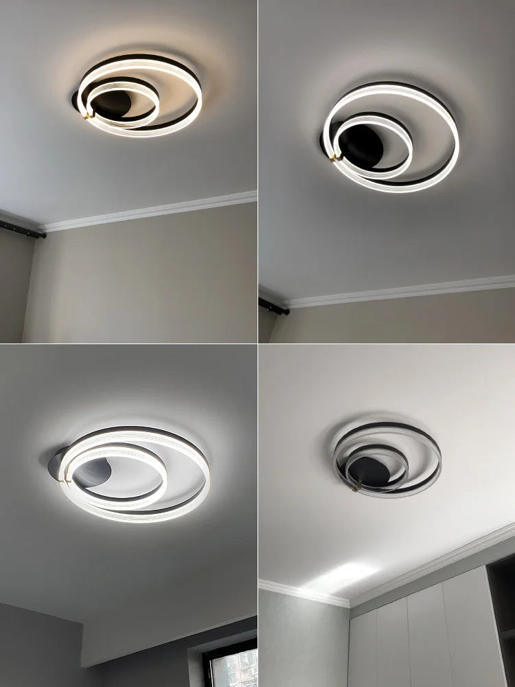 Plafonnier de luxe moderne et minimaliste