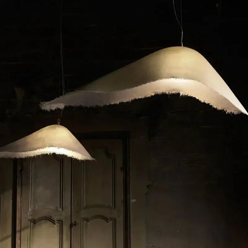 suspension wabi sabi style nordique japonais pour décoration intérieure - vue 4 sur 8