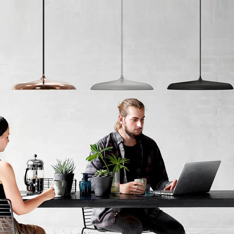 lustres modernes minimalistes lampes led pour bar et table - vue 5 sur 22