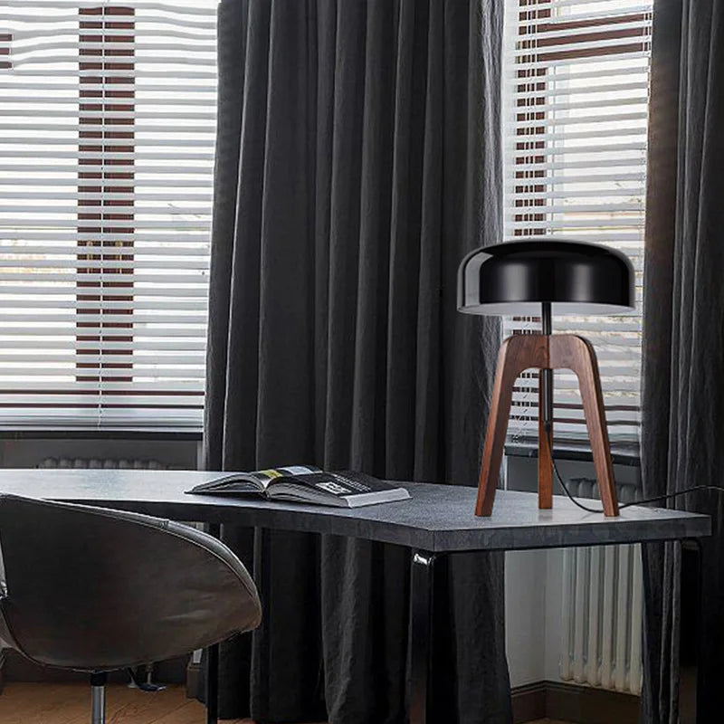 Pileo Porada – lampadaire classique en bois - vue 5 sur 10