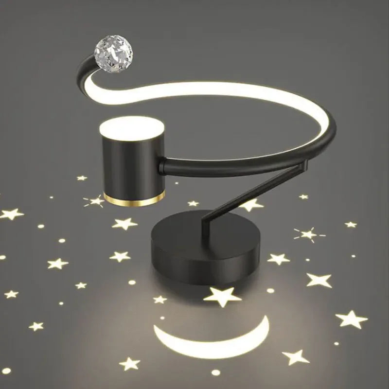 Plafonnier led minimaliste ciel étoilé éclairage intérieur - vue 5 sur 8