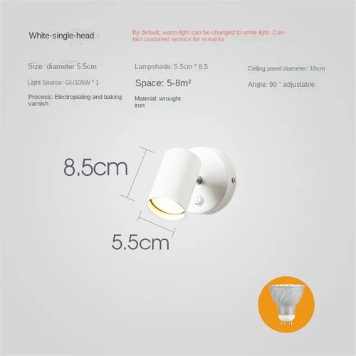 haoze gu10 led plafonniers maison magasin - vue 9 sur 17