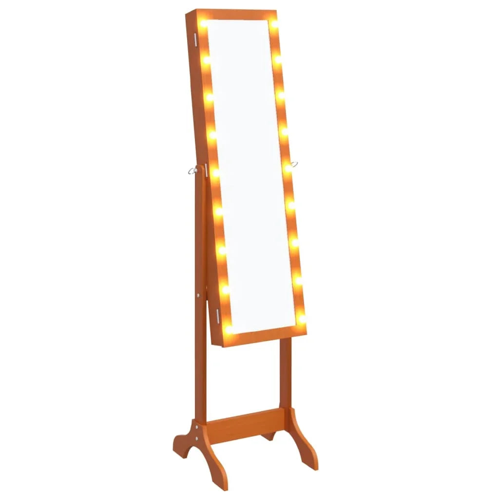 White floor mirror with LED 34x37x146 cm, home decoration wall Deco living room decoration - vue 2 sur 7