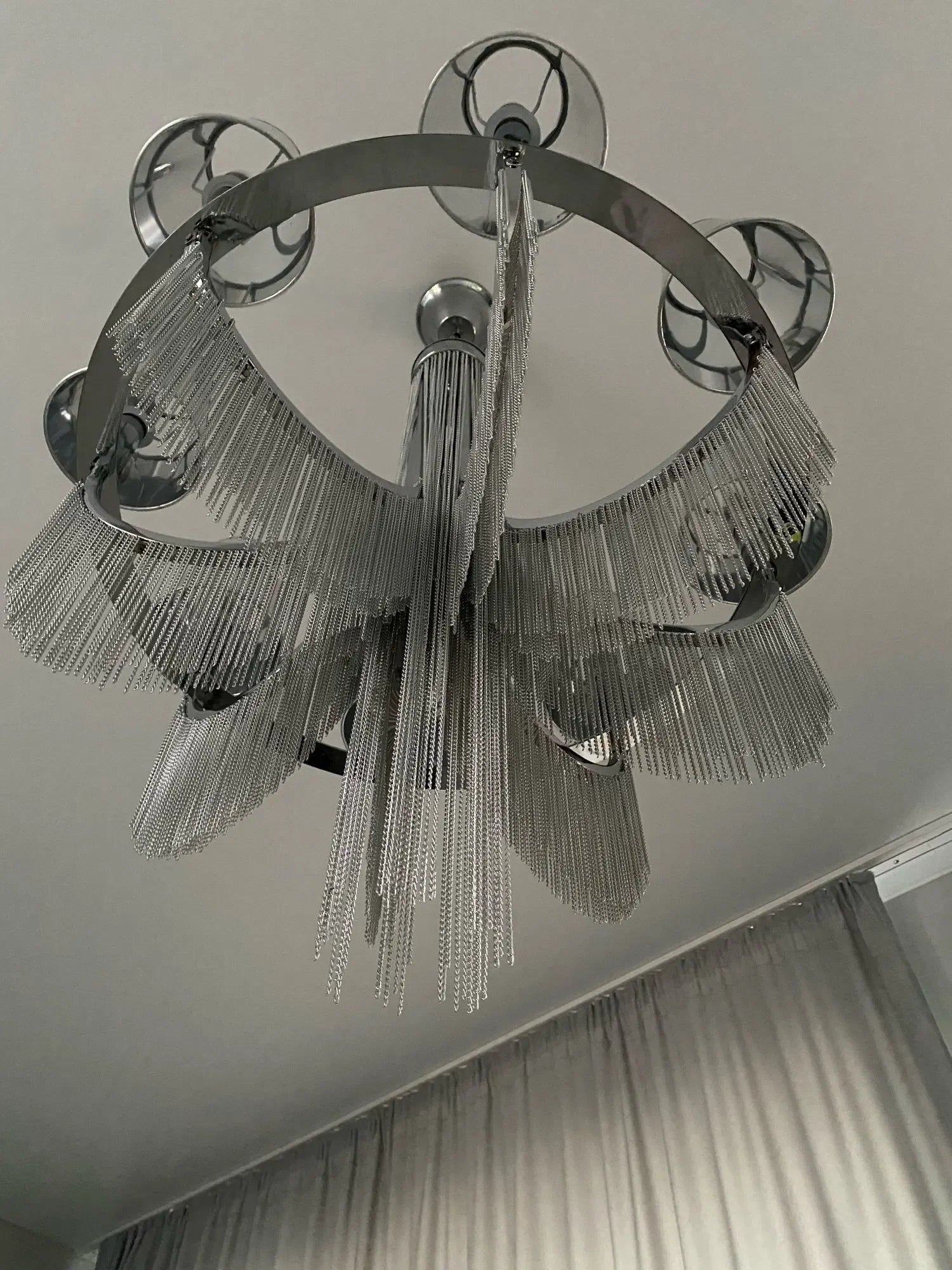 lustre de luxe pour mariage entrée et décoration élégante - vue 8 sur 15