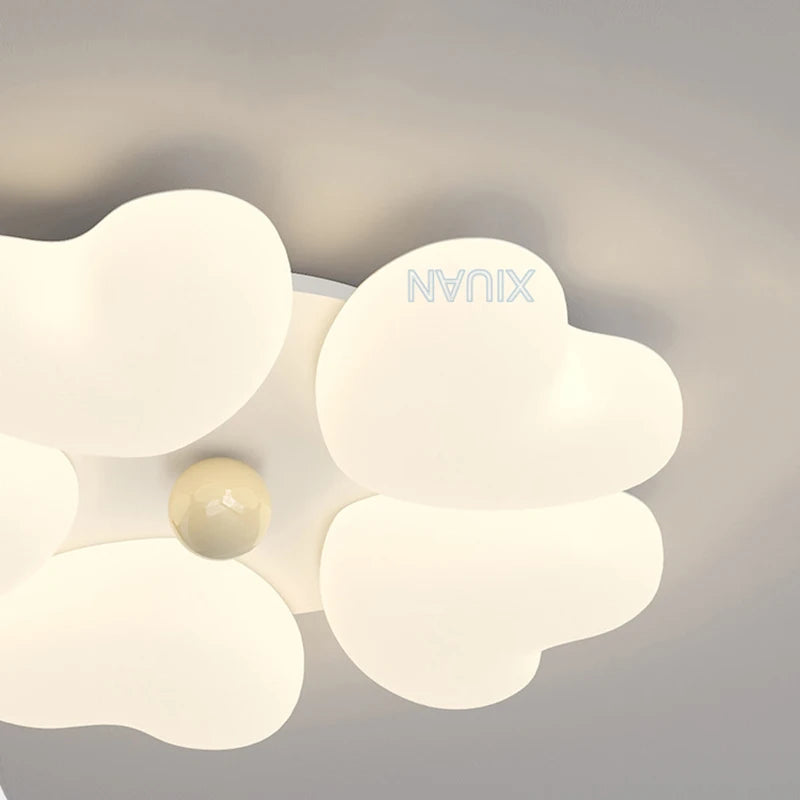 lustre moderne coeur d'amour pour enfants romantique - vue 7 sur 8