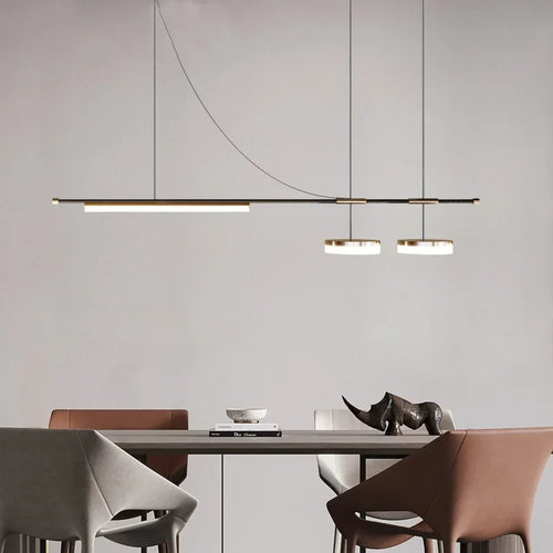 Modern minimalist nordic chandelier for interior decor - vue 3 sur 16