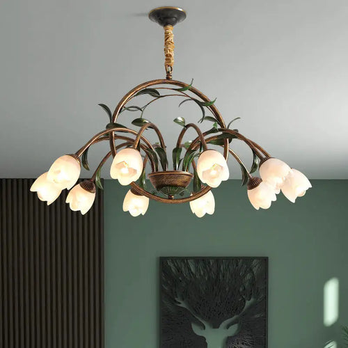 suspension vintage nordique pour villa et hôtel style français