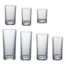 Verres cocktail design épuré plusieurs contenances résistants chaleur