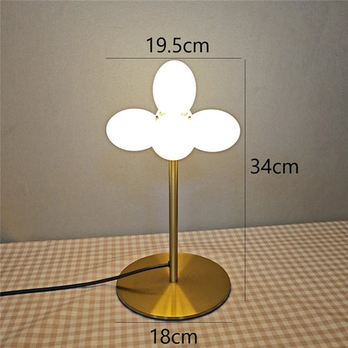 Minimalist glass egg-shaped chandelier for modern lighting - vue 9 sur 9