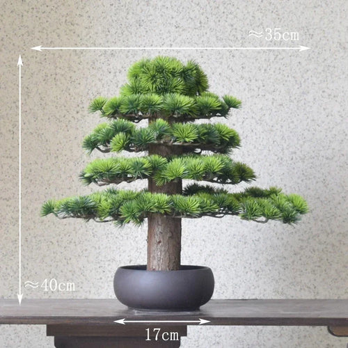 décoration intérieure faux arbre bonsaï style chinois pour intérieur et extérieur - vue 21 sur 22