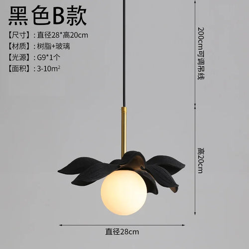 suspension moderne en résine pour décoration intérieure élégante - vue 12 sur 22