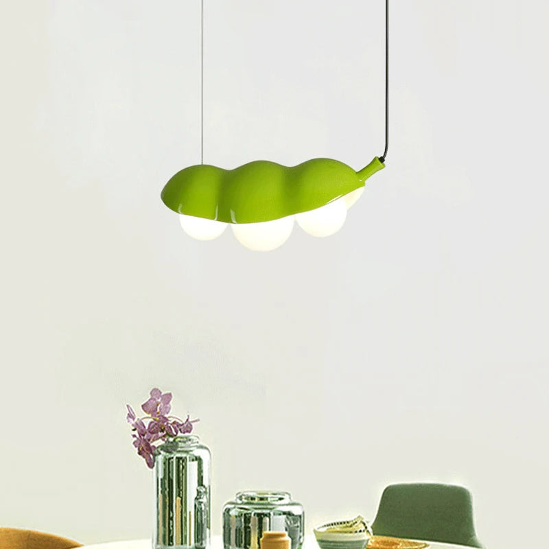 lustre en verre à pois créatifs avec fil réglable - vue 2 sur 15