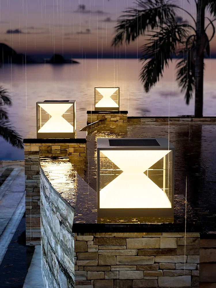 lampes solaires à led pour décoration extérieure de jardin - vue 2 sur 7
