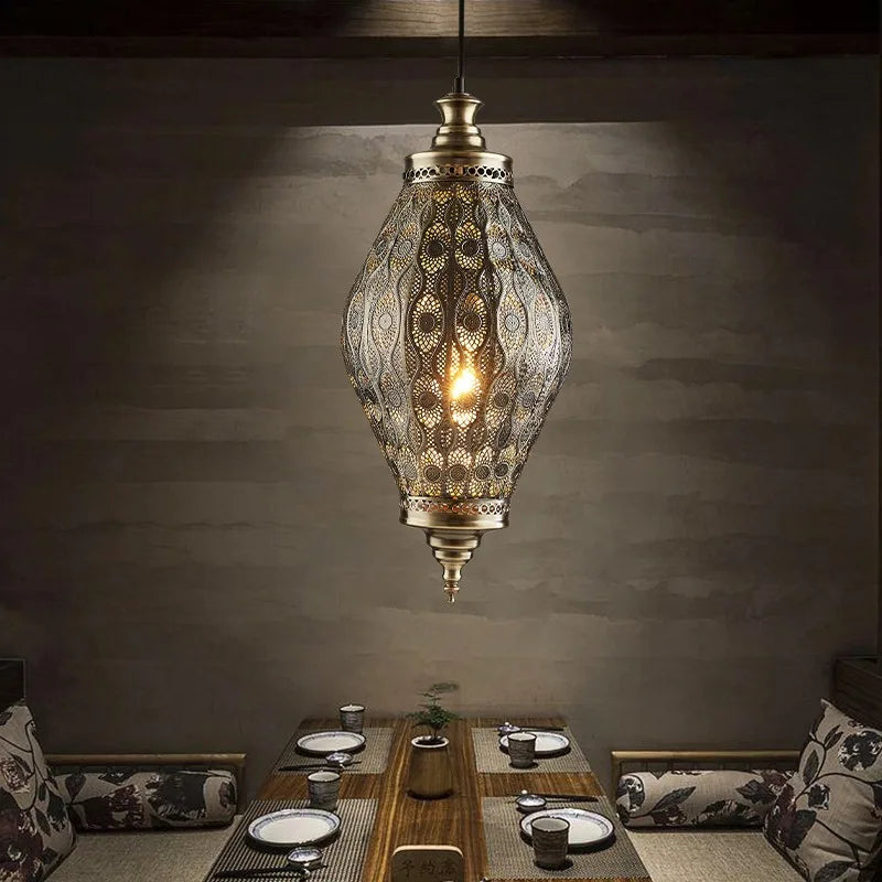 Luminaire suspendu de Style sud-est asiatique