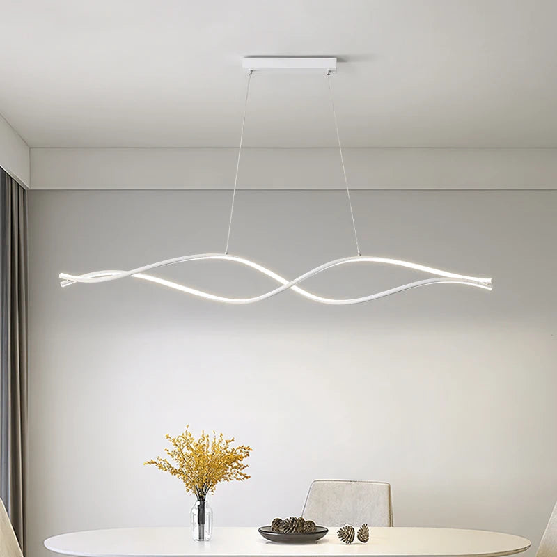 lustre led intérieur avec abat-jour - vue 7 sur 10
