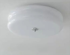 Retro glass LED ceiling light for modern decor