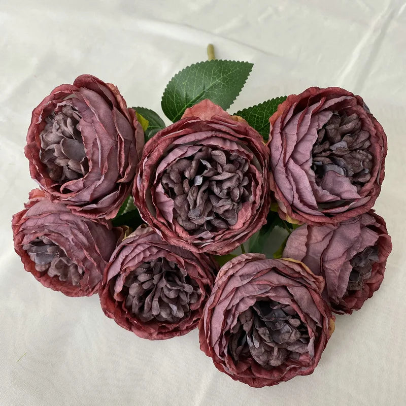 bouquet de roses artificielles décoratif pour mariage et événements - vue 2 sur 16