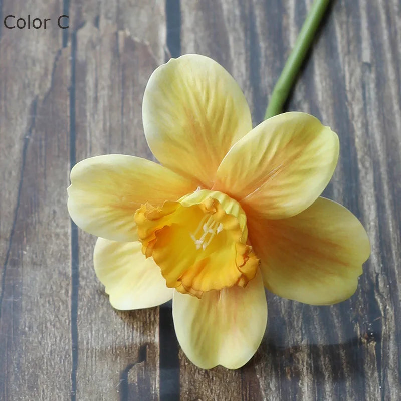 lot de 5 fleurs artificielles pour décoration intérieure et extérieure - vue 8 sur 10