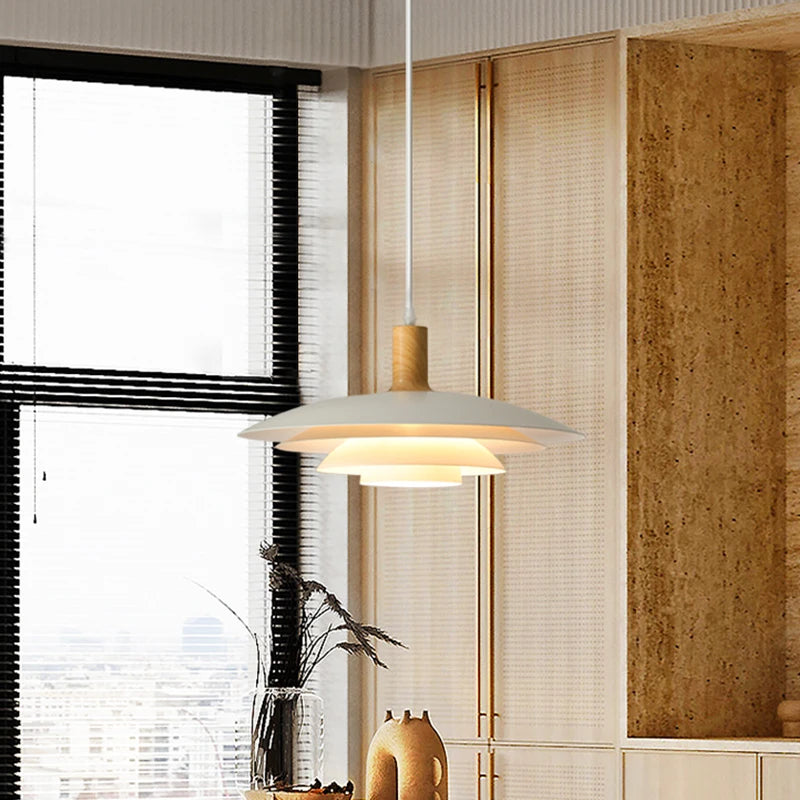 lustre nordique wabi-sabi design classique danois ph3/4 pour restaurant et bar - vue 4 sur 16