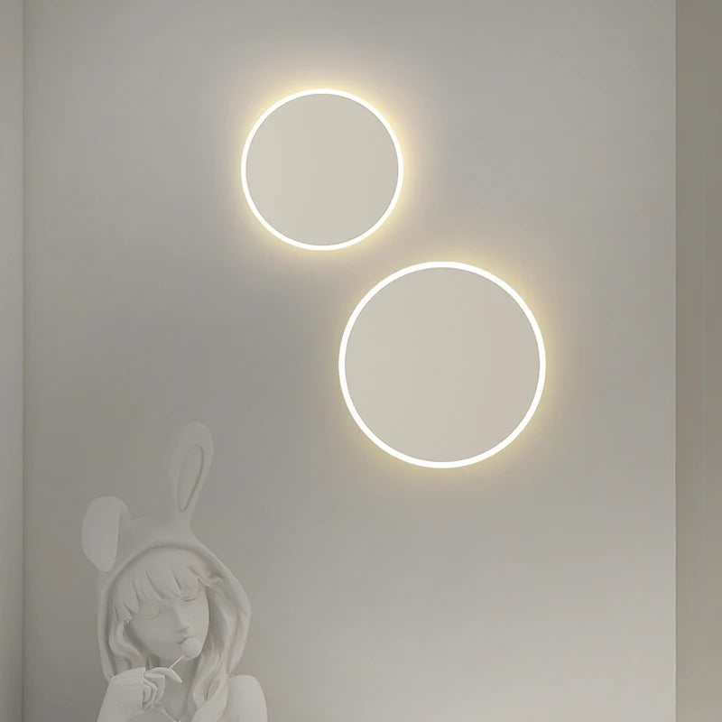lampe led murale nordique créative simple moderne - vue 4 sur 16